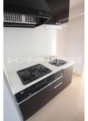 市川市市川１丁目の賃貸マンションのキッチン