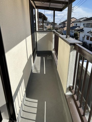 大平町新　中古戸建　敷地45坪のバルコニー