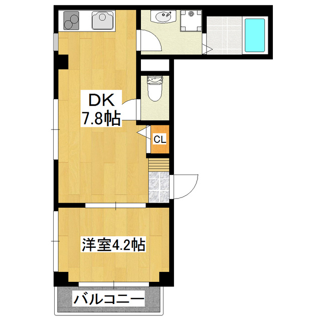 プランドール南小岩の間取り|お一人でゆったり、お二人でぴったり！