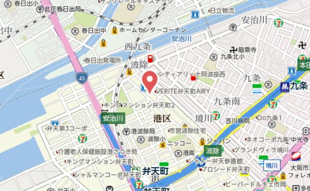 【地図】 | JJ COURT 波除