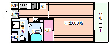 【間取り】 | JJ COURT 波除