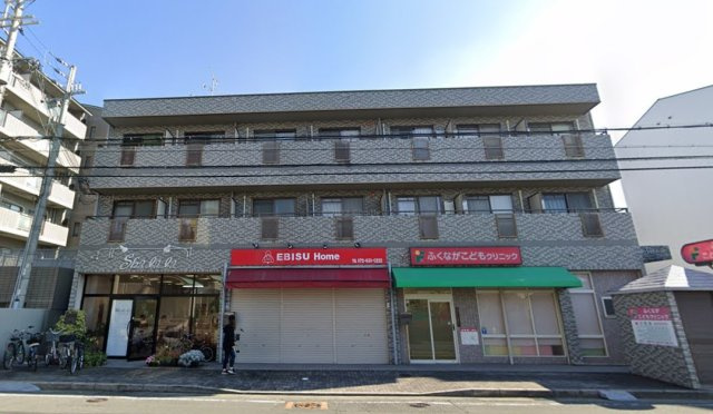 茨木市若園町の店舗事務所の外観