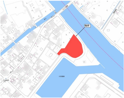 【地図】 | 山武郡九十九里町小関　売地