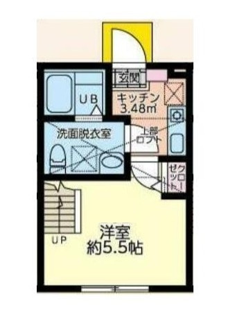 クリッターガーデン横浜の間取り