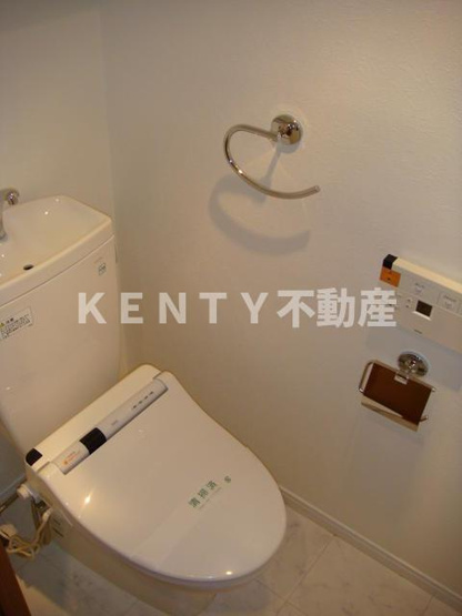【トイレ】 | ドゥーエ五反田 | 落ち着いたトイレです