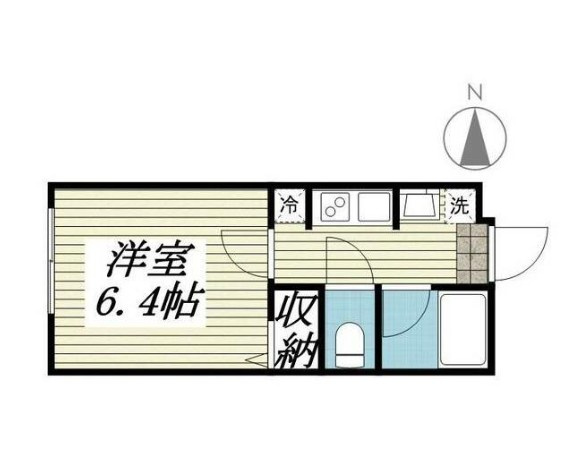 メゾンコリーヌ八柱の間取り