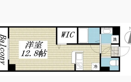 TreeDen馬橋Ⅰの間取り