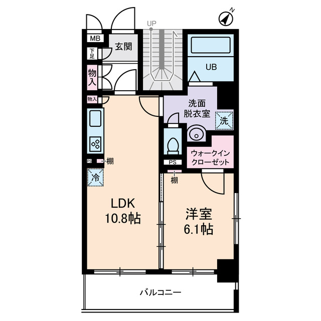 Supreme　Tsukishimaの間取り