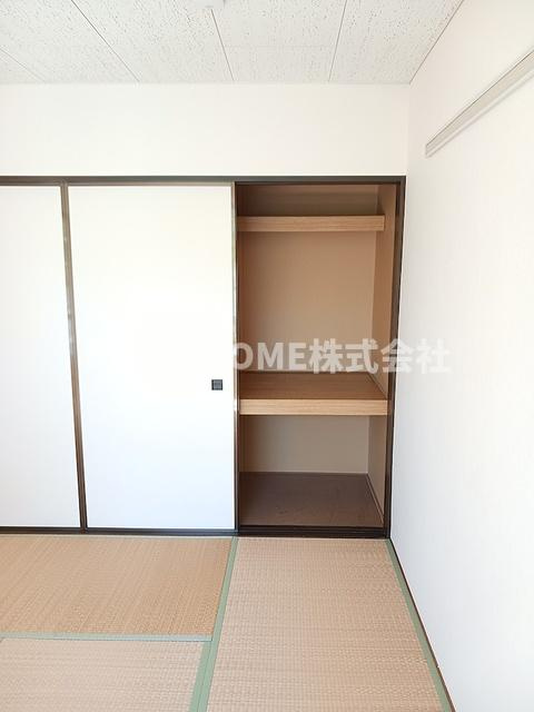 ポートさくら の和室|押入収納が付いています☆彡