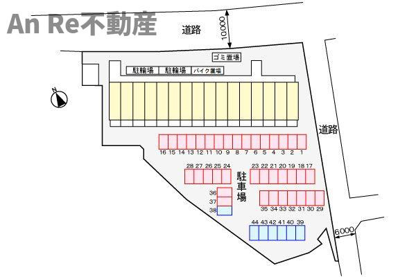 オーベルコートの区画図