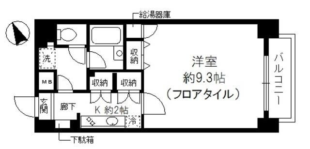 シャルム内神田の間取り