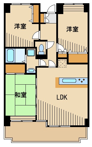 【間取り】 | グランドゥール三園