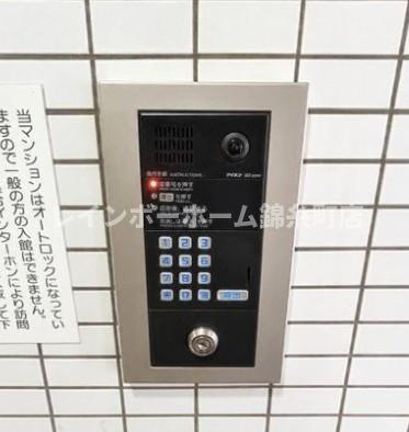 マートルコート森下のセキュリティ