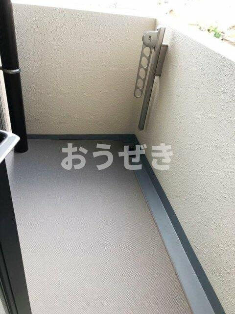 葛飾区高砂２丁目の賃貸マンションのバルコニー