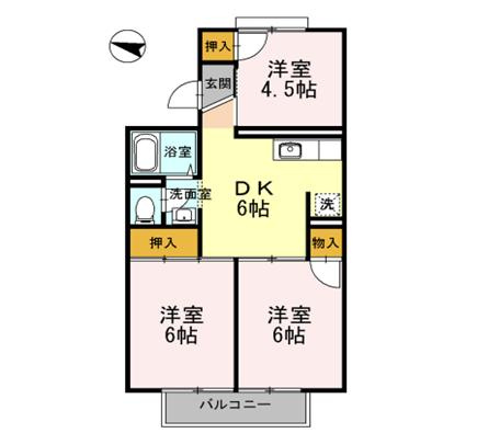 【間取り】 | アネックス椚田