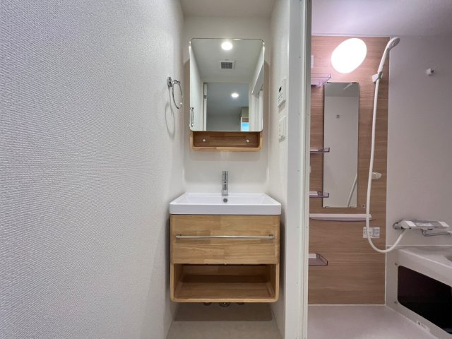 セレニテ本町東リアンの独立洗面台