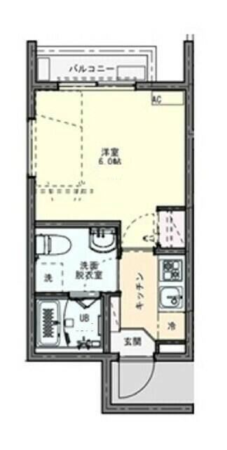 ＫＬＥＩＳ武蔵関の間取り|間取りです。