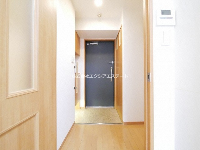 ハロ上町の玄関