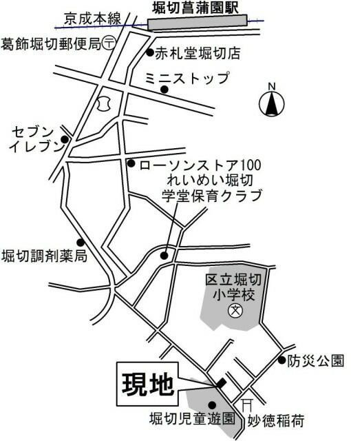 フィカーサ堀切の地図