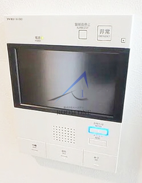 ユリカロゼ新小岩のセキュリティ|モニター付きインターホンです。