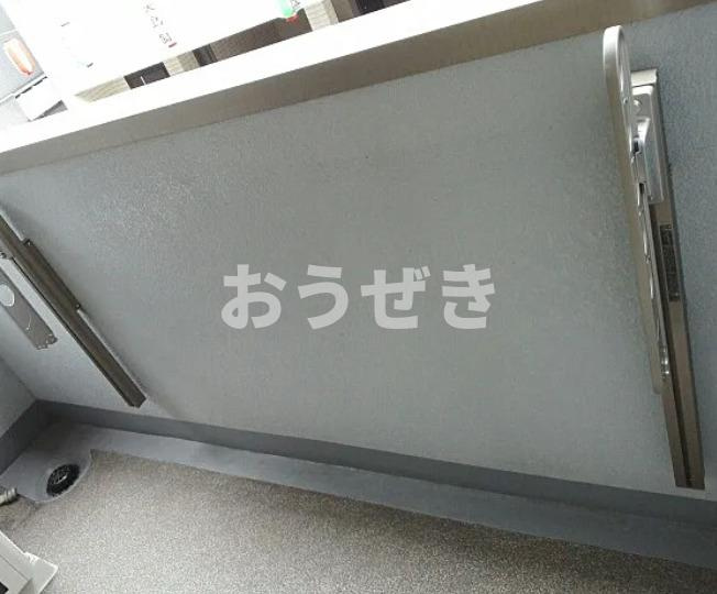 大田区東蒲田１丁目の賃貸マンションのバルコニー