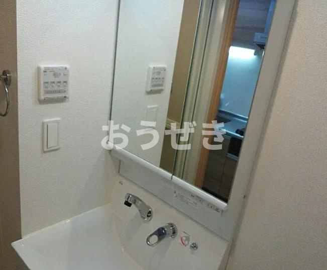 大田区東蒲田１丁目の賃貸マンションの洗面所