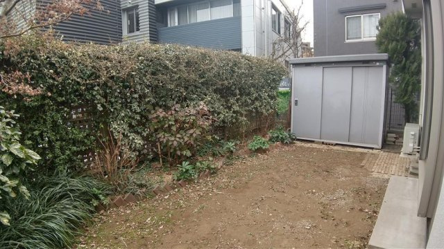 清瀬市元町戸建の庭