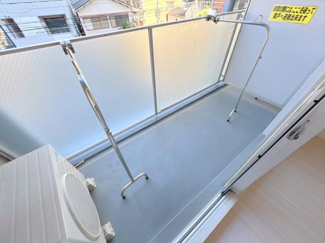 デュウェル東三国のバルコニー