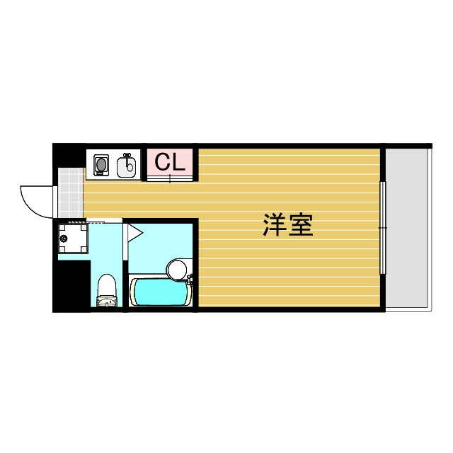 デュウェル東三国の間取り