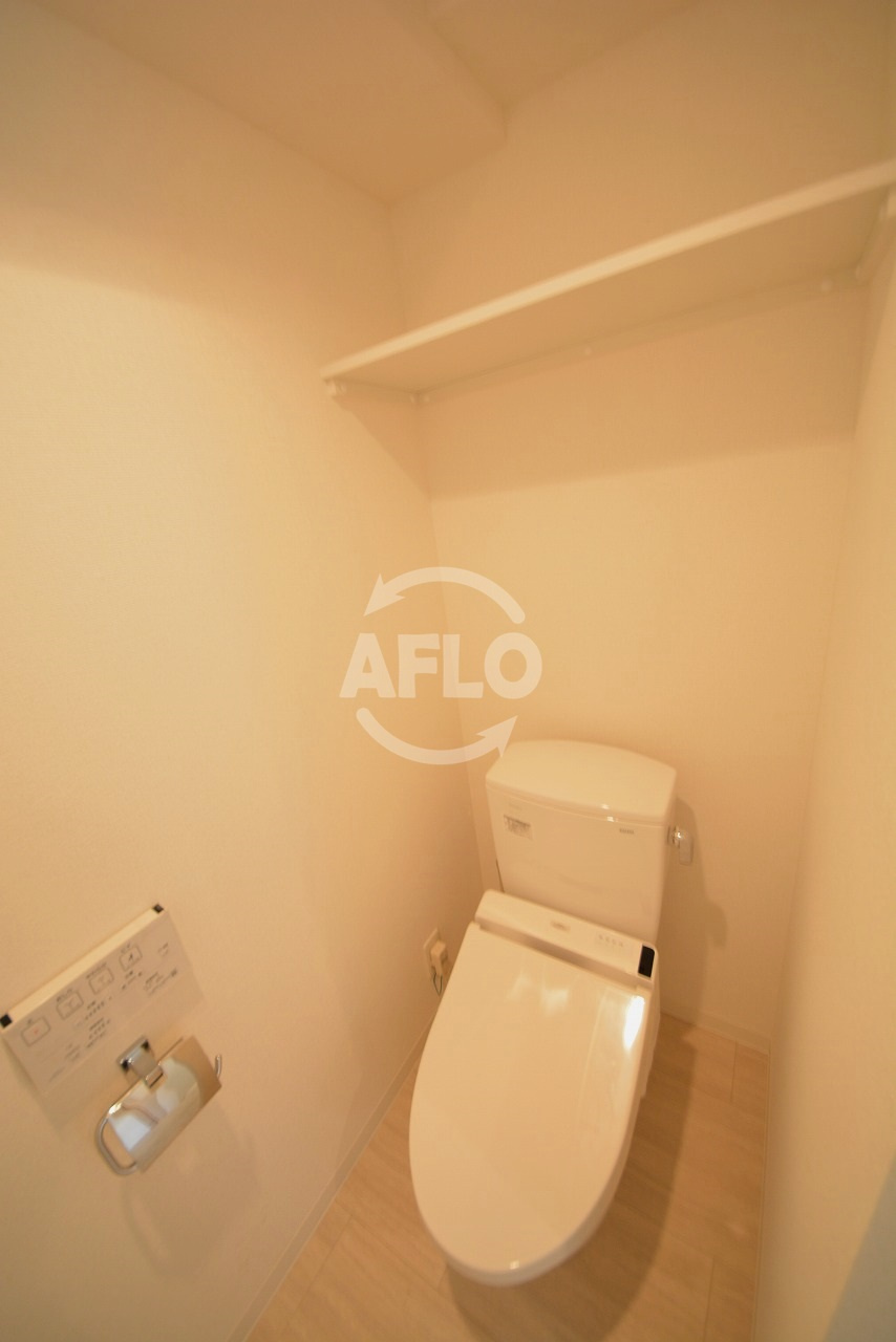 アドバンス上町台プレジールのトイレ|アドバンス上町台プレジール　温水洗浄便座
