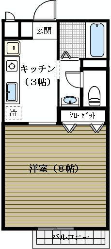 【間取り】 | クレール加茂宮