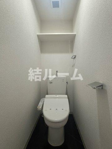 練馬区平和台２丁目の賃貸マンションのトイレ