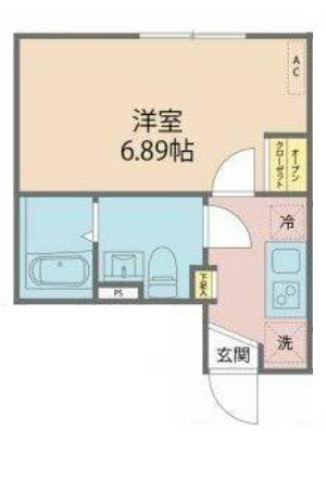 カインドネス田無Ⅱの間取り