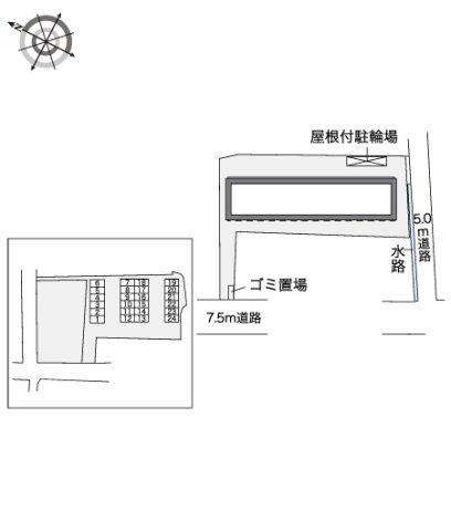 レオパレスＺの区画図