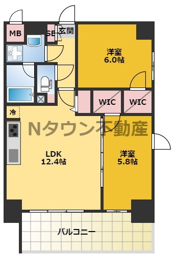【間取り】 | アクアブルー | 間取りです。