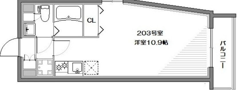 ガーデンヴィラ南阿佐谷の間取り