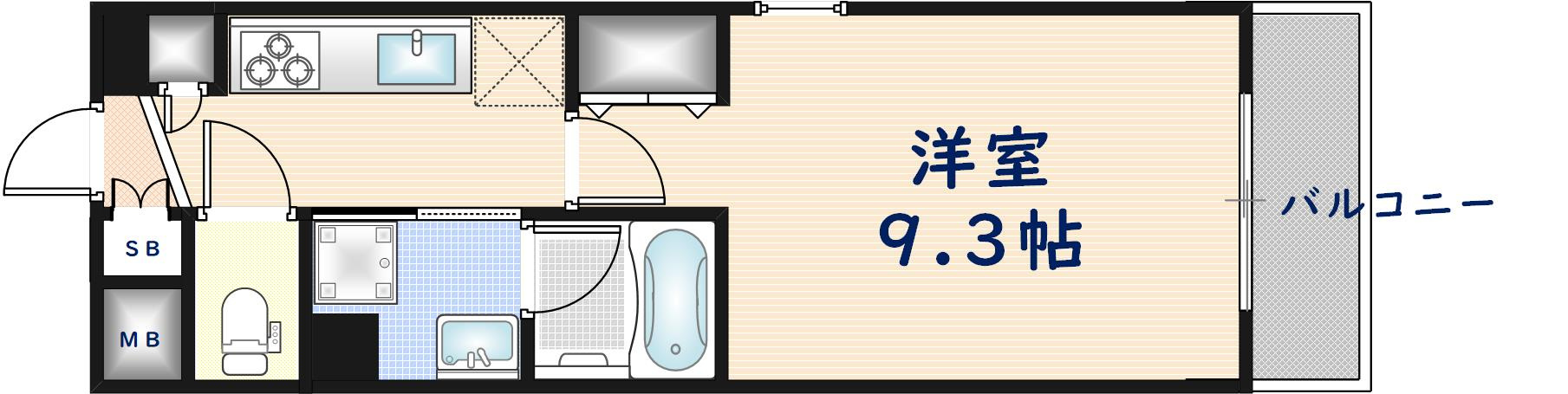 アトール永和の間取り