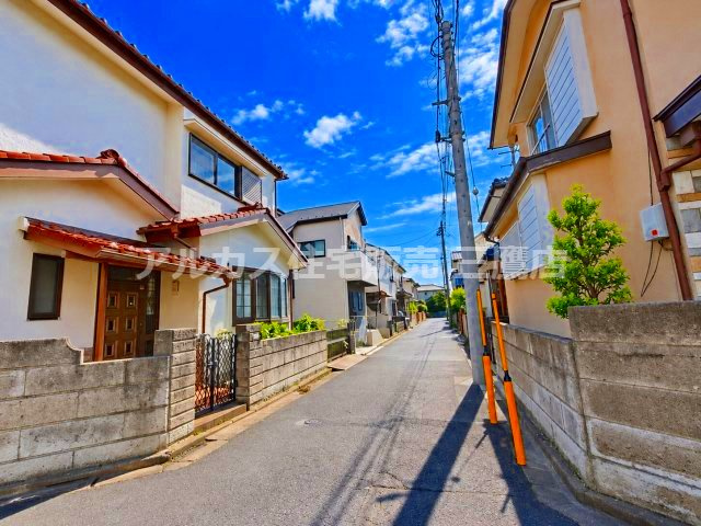 西東京市住吉町1丁目 西武池袋線 ひばりヶ丘駅 売地の前面道路含む現地写真