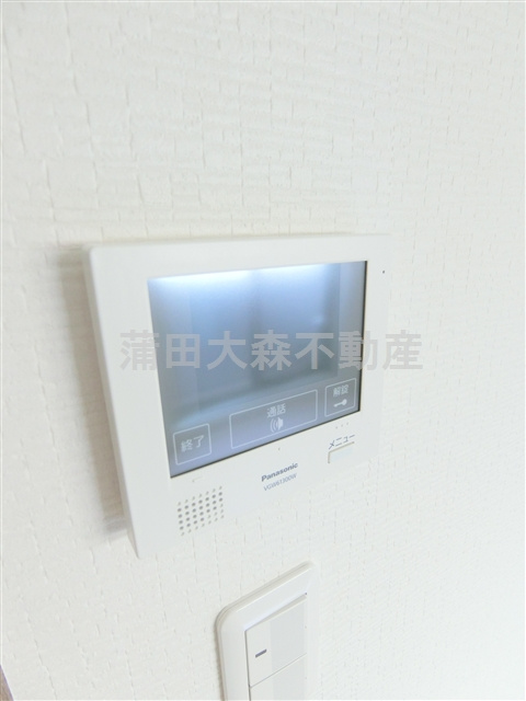エムズ西六郷の設備|TVモニター付オートロック　