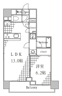 【間取り】 | モンレーヴ錦糸町
