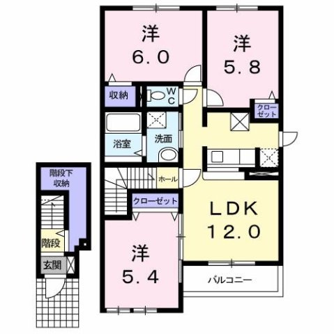 ＲＥＲＡ　Ⅰの間取り
