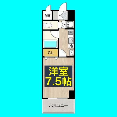 CITY SPIRE 名駅北の間取り