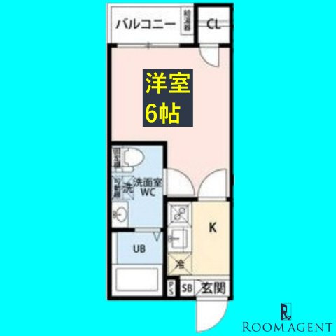 CRASTINE名楽町(クラスティーネメイラクの間取り