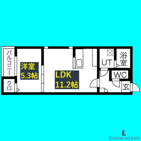 Delica日比野の間取り