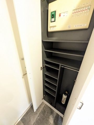 レジディア島津山の収納|収納のためのスペースです