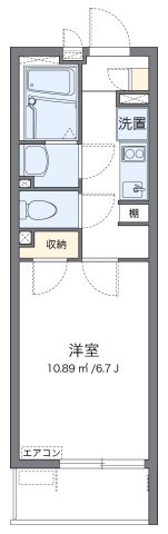 レオネクストＣＯＺＹの間取り|代表的な間取のため実際の間取とは異なる場合があります