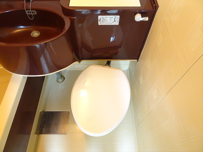 桜コーポのトイレ