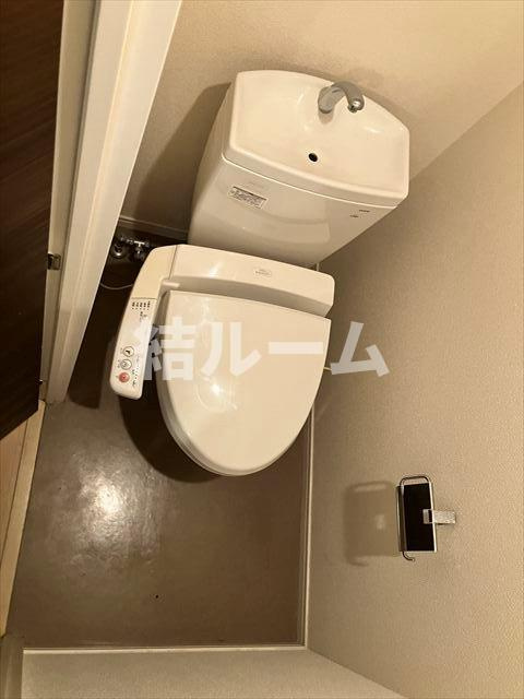 板橋区大山金井町の賃貸マンションのトイレ