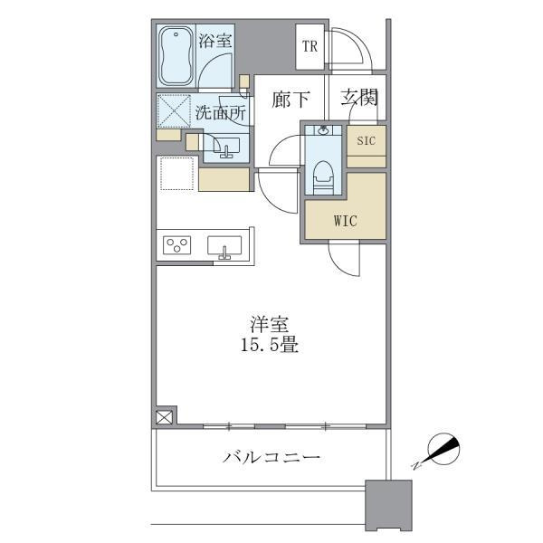 ＢｒｉｌｌｉａＴｏｗｅｒｓ目黒サウスレジデンスの間取り