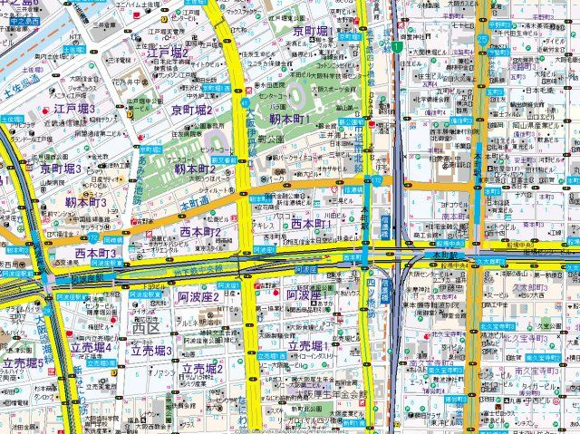 【地図】 | Grand-K靭公園